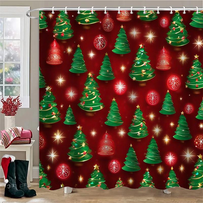Christmas Tree Santa clause Bathing Curtain Bathroom Shower Curtain Waterproof With 12 Hooks Fishes Home Deco Free Ship 180x180cm curtain красный
Christmas Tree Santa clause Bathing Curtain Bathroom Shower Curtain Waterproof With 12 Hooks Fishes Home Deco Free Ship 180x180cm curtain красный