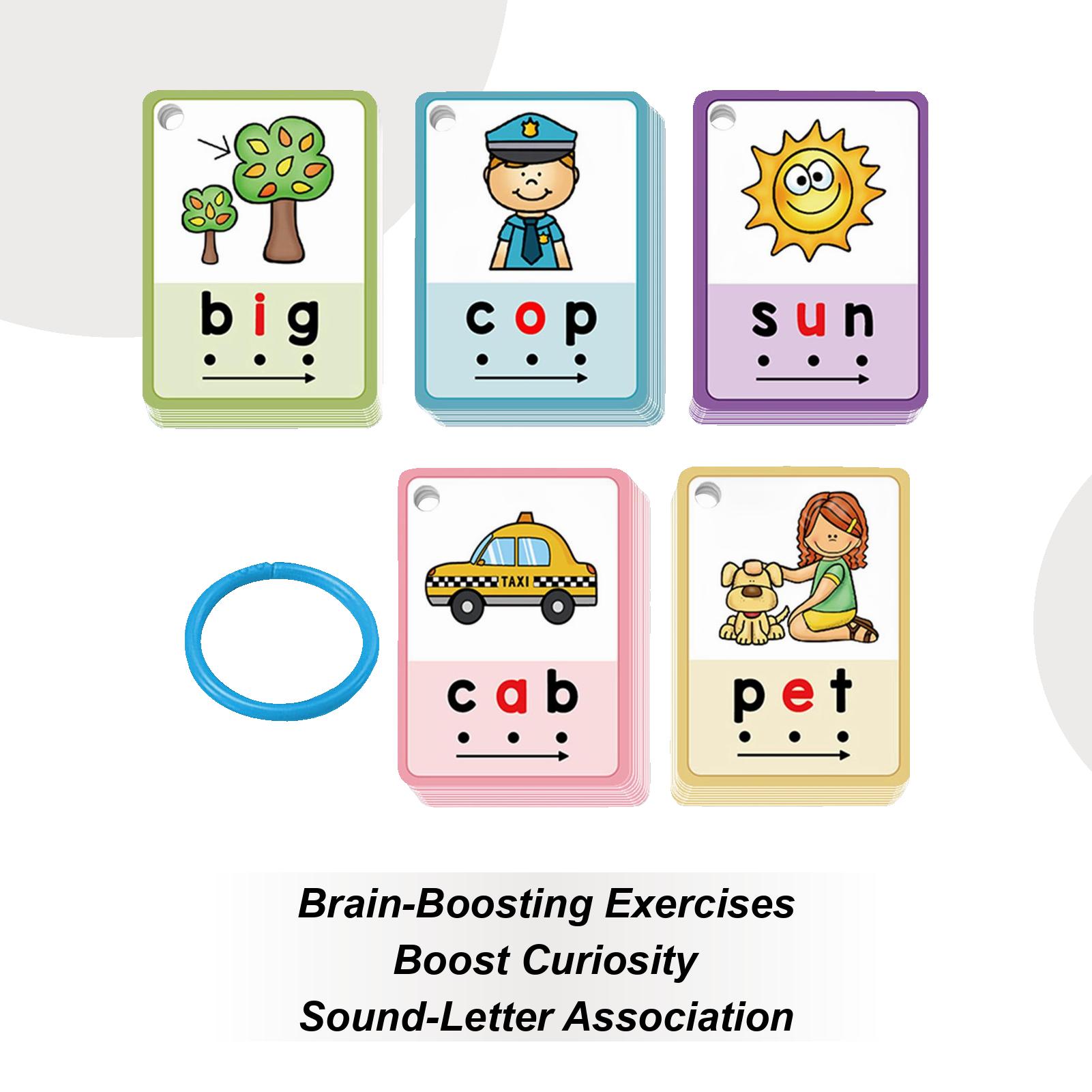 Kindergarten Flash Cards 70 Pieces Flash Cards For Reading Phonics Games Early Education Learning Puzzle For Ages 3 Girls Boys China Mainland
Kindergarten Flash Cards 70 Pieces Flash Cards For Reading Phonics Games Early Education Learning Puzzle For Ages 3 Girls Boys China Mainland