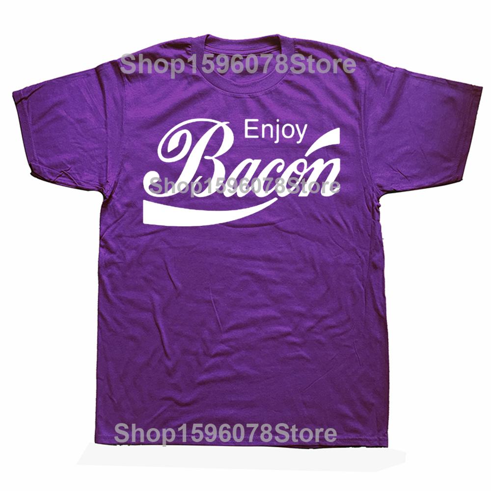 Enjoy Bacon Swag T Shirt English Breakefast Funny Foodie Meat Graphic Cotton Streetwear Kitchen Chef Food Gifts Tshirt Men 4XL
Enjoy Bacon Swag T Shirt English Breakefast Funny Foodie Meat Graphic Cotton Streetwear Kitchen Chef Food Gifts Tshirt Men 4XL