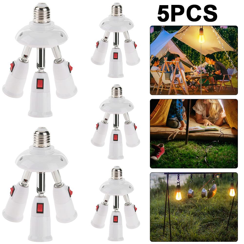 Разветвитель E27 3 Köpfe Lampensockel Einstellbare LED-Lichthalter-Adapterbuchse 
Разветвитель E27 3 Köpfe Lampensockel Einstellbare LED-Lichthalter-Adapterbuchse