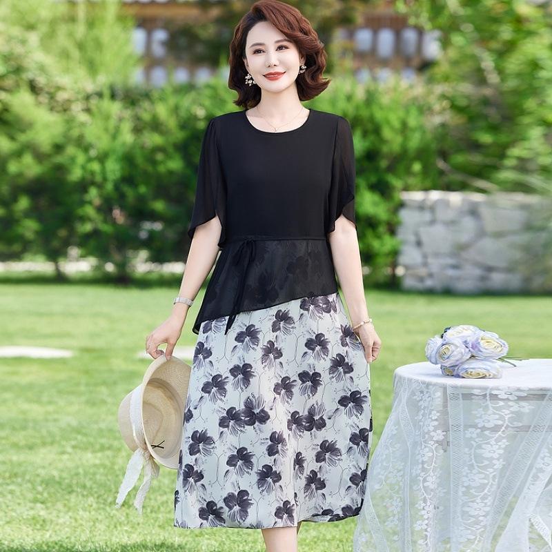 Mom s Chiffon Floral Two-Piece Style Summer Dress for Women 40-50 | Short Sleeve 5XL сірий колір
Mom s Chiffon Floral Two-Piece Style Summer Dress for Women 40-50 | Short Sleeve 5XL сірий колір