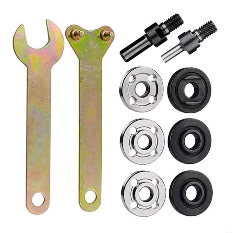 10Pcs Spanner Connecting Rod Drill Polishing Tool Angled Grinder Mandrel Adapter Disc Hand Drill Angled Grinder Accessory
10Pcs Spanner Connecting Rod Drill Polishing Tool Angled Grinder Mandrel Adapter Disc Hand Drill Angled Grinder Accessory