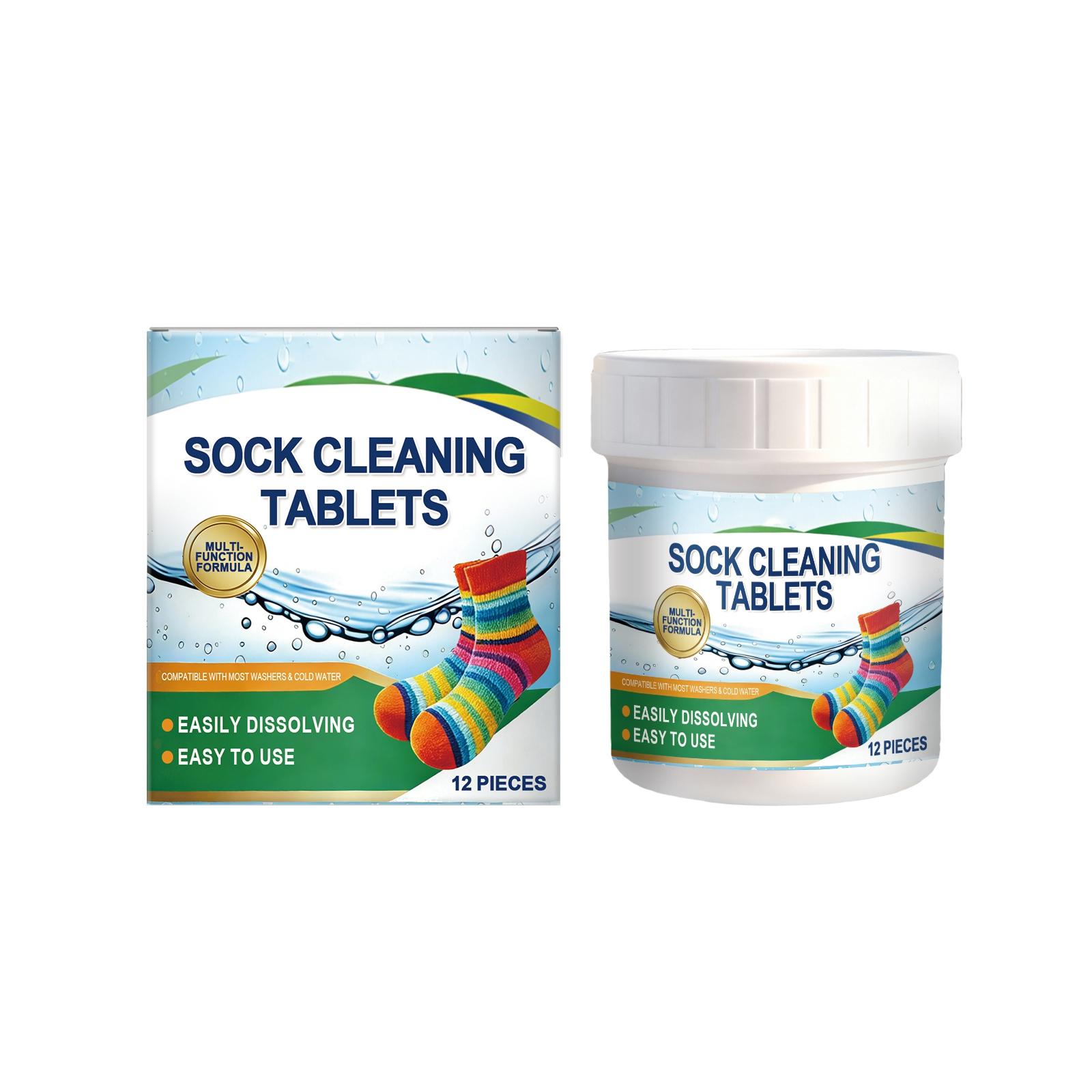 Sock Cleaning Pads Are Highly In Removing Stains, Making Fabrics Smooth And Fresh, And Are Easy To Dissolve. One Size
Sock Cleaning Pads Are Highly In Removing Stains, Making Fabrics Smooth And Fresh, And Are Easy To Dissolve. One Size