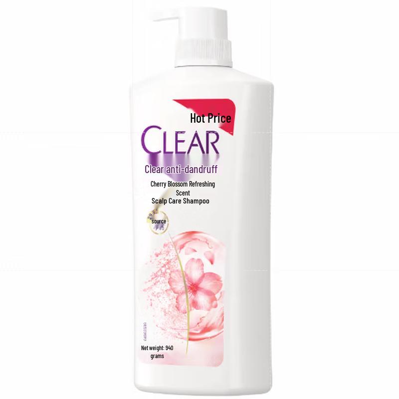CLEAR Anti-Dandruff Sakura Refreshing Scalp Care Shampoo 940g
CLEAR Anti-Dandruff Sakura Refreshing Scalp Care Shampoo 940g