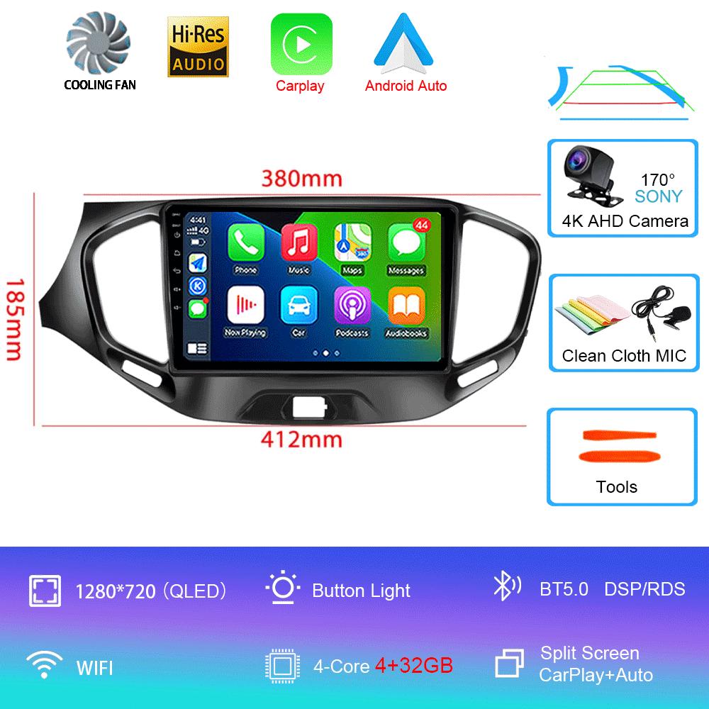 Для LADA Vesta Cross Sport 2015-2019 Беспроводная Carplay стереосистема с экраном 2DIN, Android 14, автомобильное радио, мультимедиа, навигация 4G
Для LADA Vesta Cross Sport 2015-2019 Беспроводная Carplay стереосистема с экраном 2DIN, Android 14, автомобильное радио, мультимедиа, навигация 4G