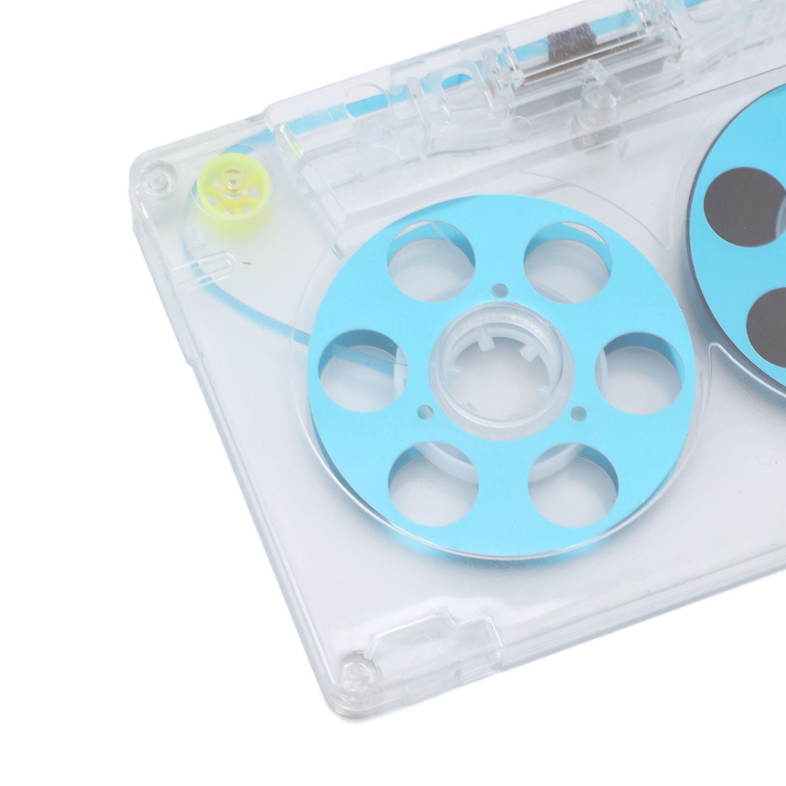 Катушечная пустая кассета 46 минут записи с низким уровнем шума для самостоятельной сборки пустых музыкальных кассет синий
Катушечная пустая кассета 46 минут записи с низким уровнем шума для самостоятельной сборки пустых музыкальных кассет синий