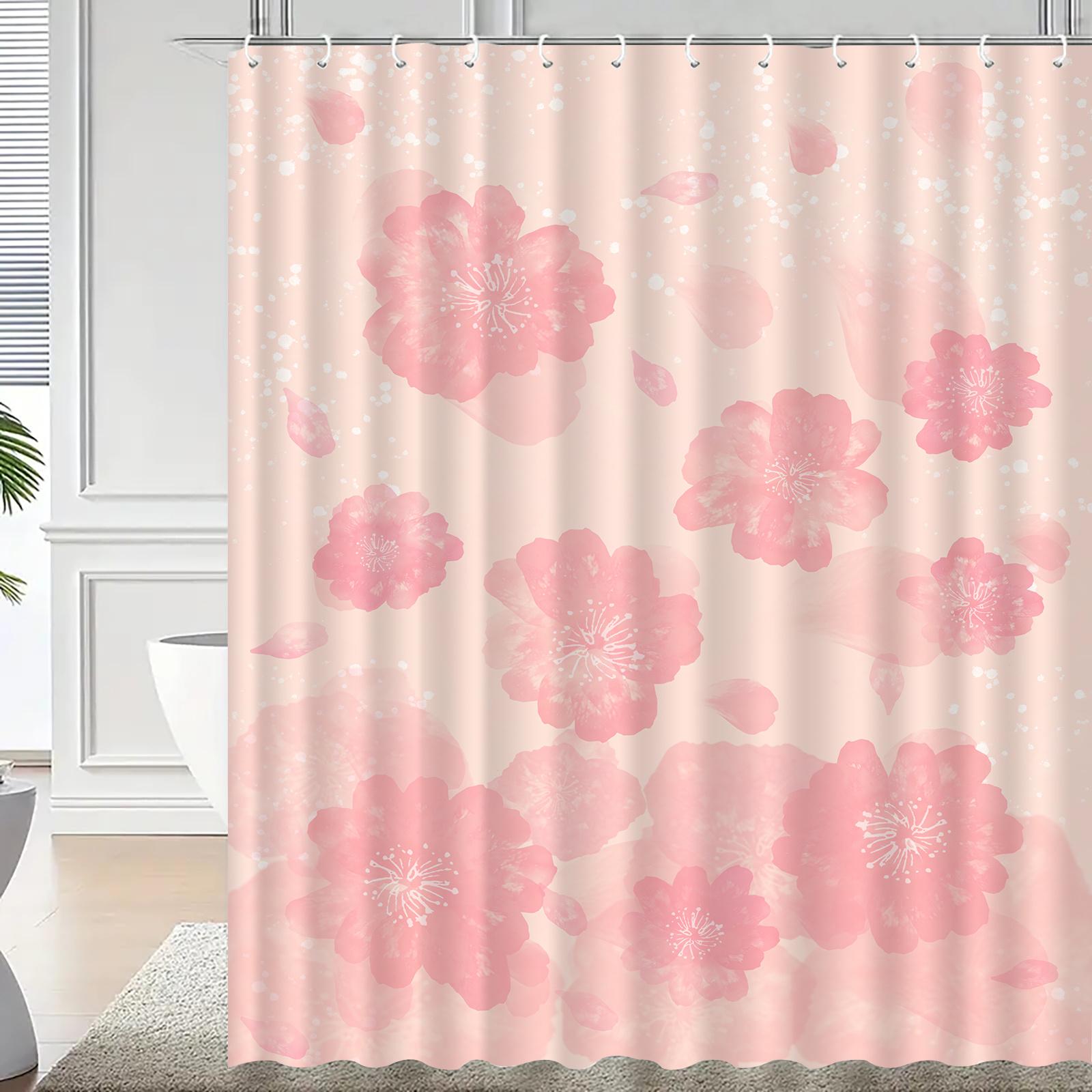 1Pc Warm Pink Pattern Shower Curtain, High-End Elegant Bathroom Curtain, Multi-Functional Curtain, Bathroom Decorative Curtain W60H190(CM)-1 Pcs
1Pc Warm Pink Pattern Shower Curtain, High-End Elegant Bathroom Curtain, Multi-Functional Curtain, Bathroom Decorative Curtain W60H190(CM)-1 Pcs