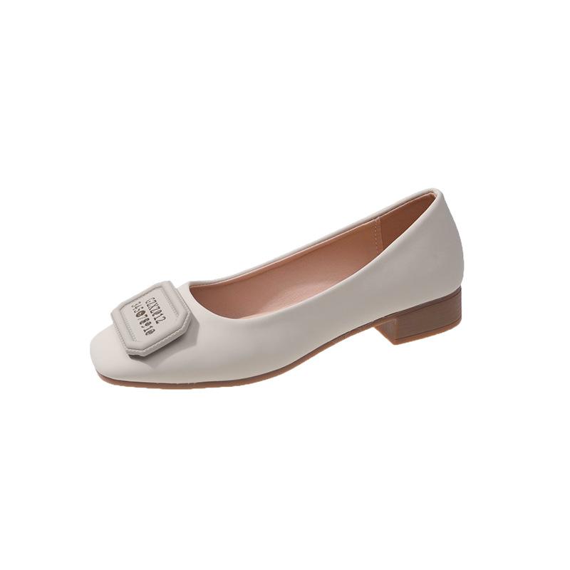 Shallow single shoes 22 small fragrant style with new square head beanie shoes low heel temperament comfortable soft sole mother shoes 35
Shallow single shoes 22 small fragrant style with new square head beanie shoes low heel temperament comfortable soft sole mother shoes 35