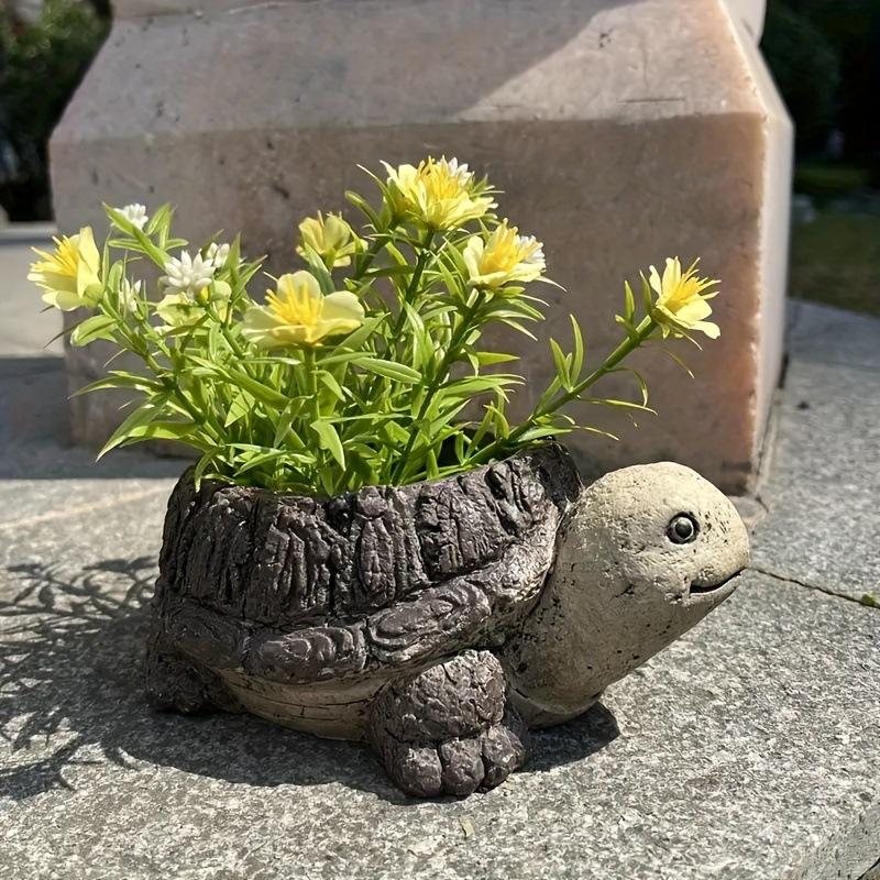 Tortoise Figurine Resin Turtle Statue Flower Pot Hanger Planter Edge Decor Mini Tortoise Sculpture Pot Beautify Garden Courtyard морская черепаха
Tortoise Figurine Resin Turtle Statue Flower Pot Hanger Planter Edge Decor Mini Tortoise Sculpture Pot Beautify Garden Courtyard морская черепаха