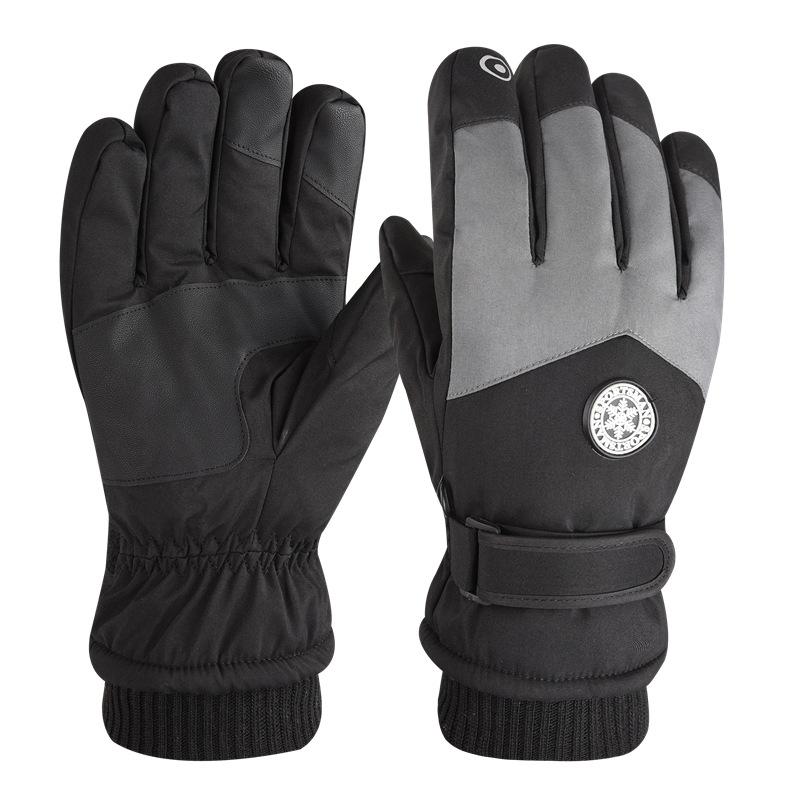 Ski gloves, winter men s and women s cycling, warm, outdoor waterproof, windproof, non-slip, fleece, mountain climbing, windproof touch screen gloves One size fits all
Ski gloves, winter men s and women s cycling, warm, outdoor waterproof, windproof, non-slip, fleece, mountain climbing, windproof touch screen gloves One size fits all