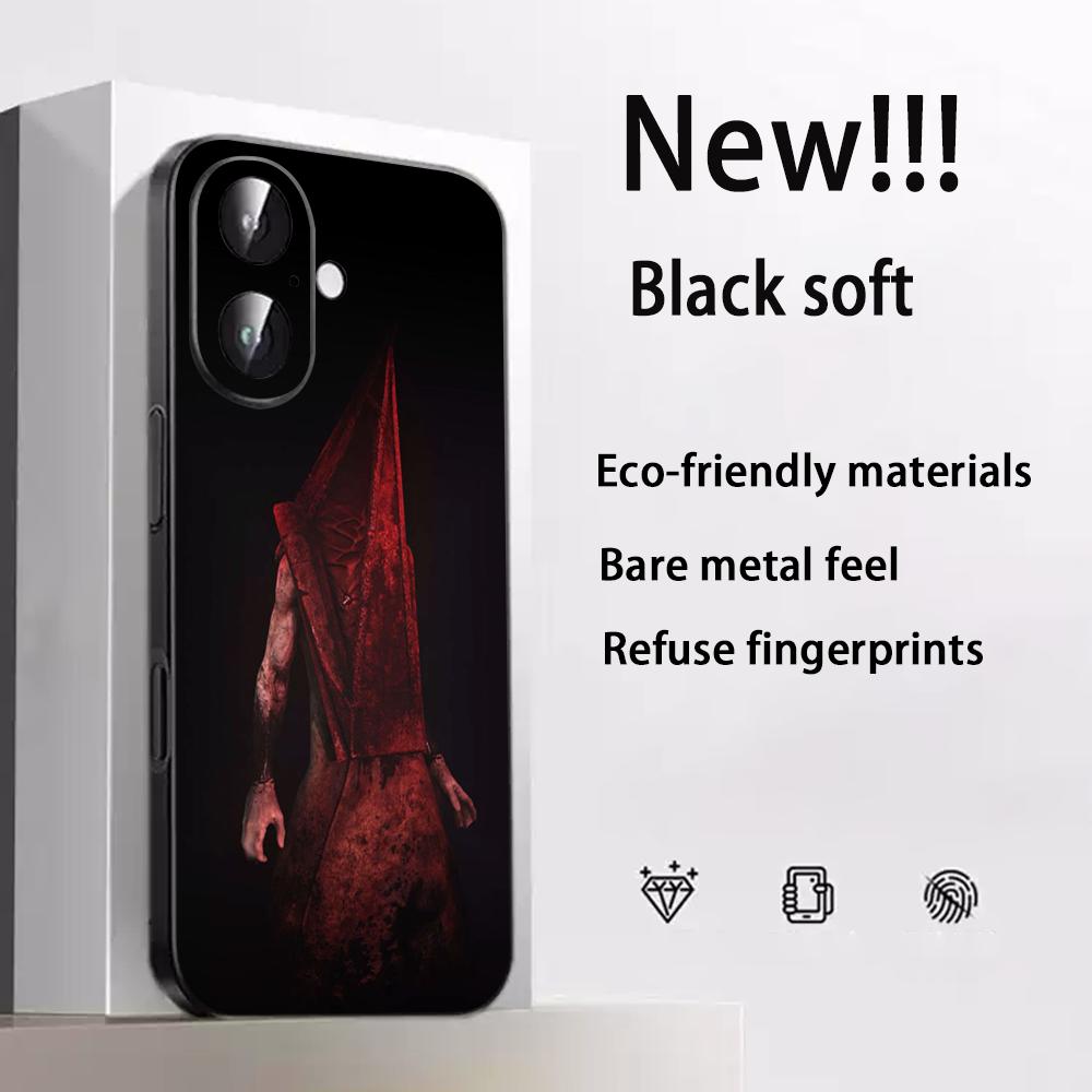 Классический триллер Пирамидоголовый Silent Hill Чехол для телефона Для iPhone 17 16e 15 14 13 12 Plus Mini Pro Max Мягкий черный Ударопрочный чехол iPhone 14 Pro Max
Классический триллер Пирамидоголовый Silent Hill Чехол для телефона Для iPhone 17 16e 15 14 13 12 Plus Mini Pro Max Мягкий черный Ударопрочный чехол iPhone 14 Pro Max