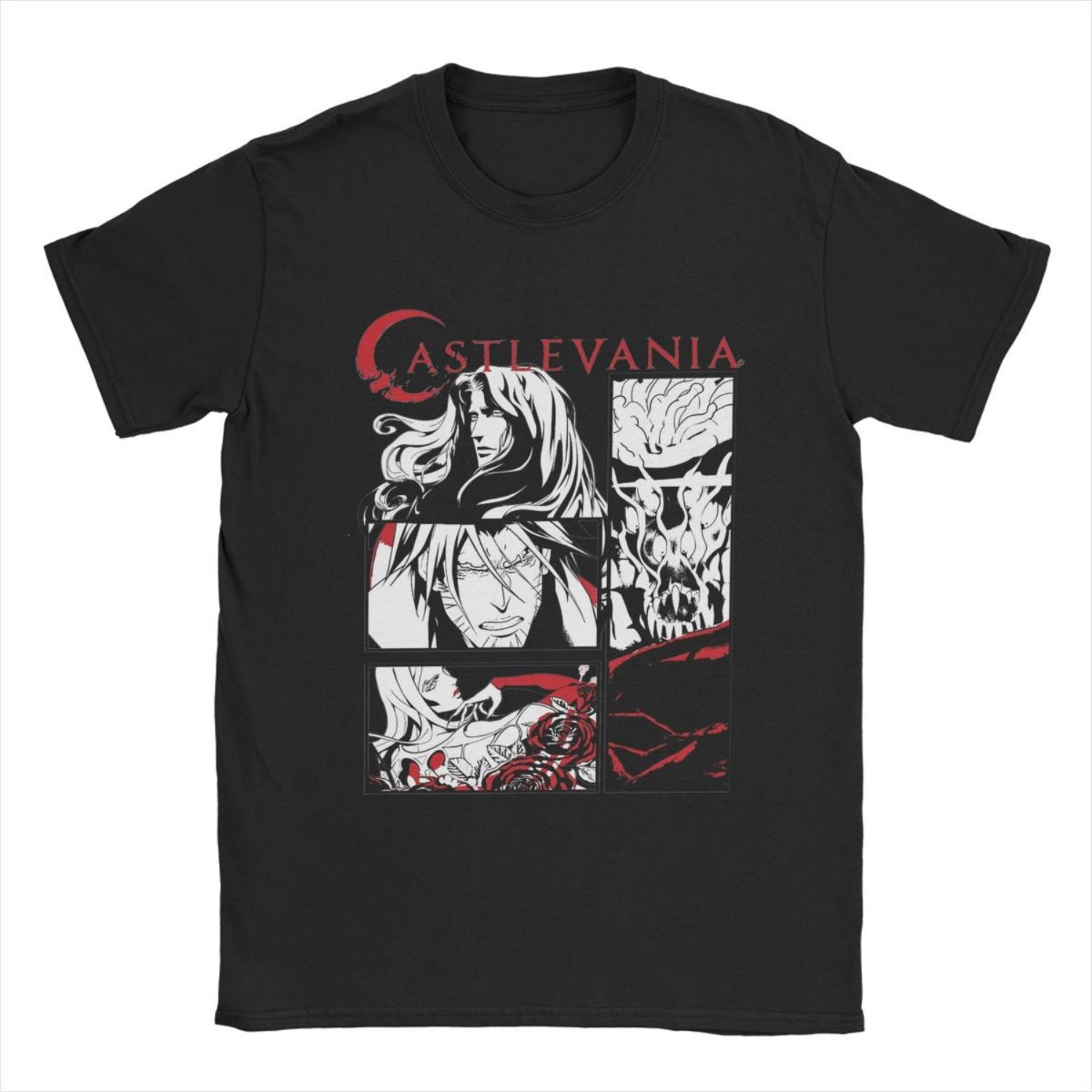 Castlevania Черно-белый комикс Мужская футболка Повседневные футболки Футболка с коротким рукавом и круглым вырезом Хлопок 4XL 5XL 6XL Одежда S чёрный
Castlevania Черно-белый комикс Мужская футболка Повседневные футболки Футболка с коротким рукавом и круглым вырезом Хлопок 4XL 5XL 6XL Одежда S чёрный
