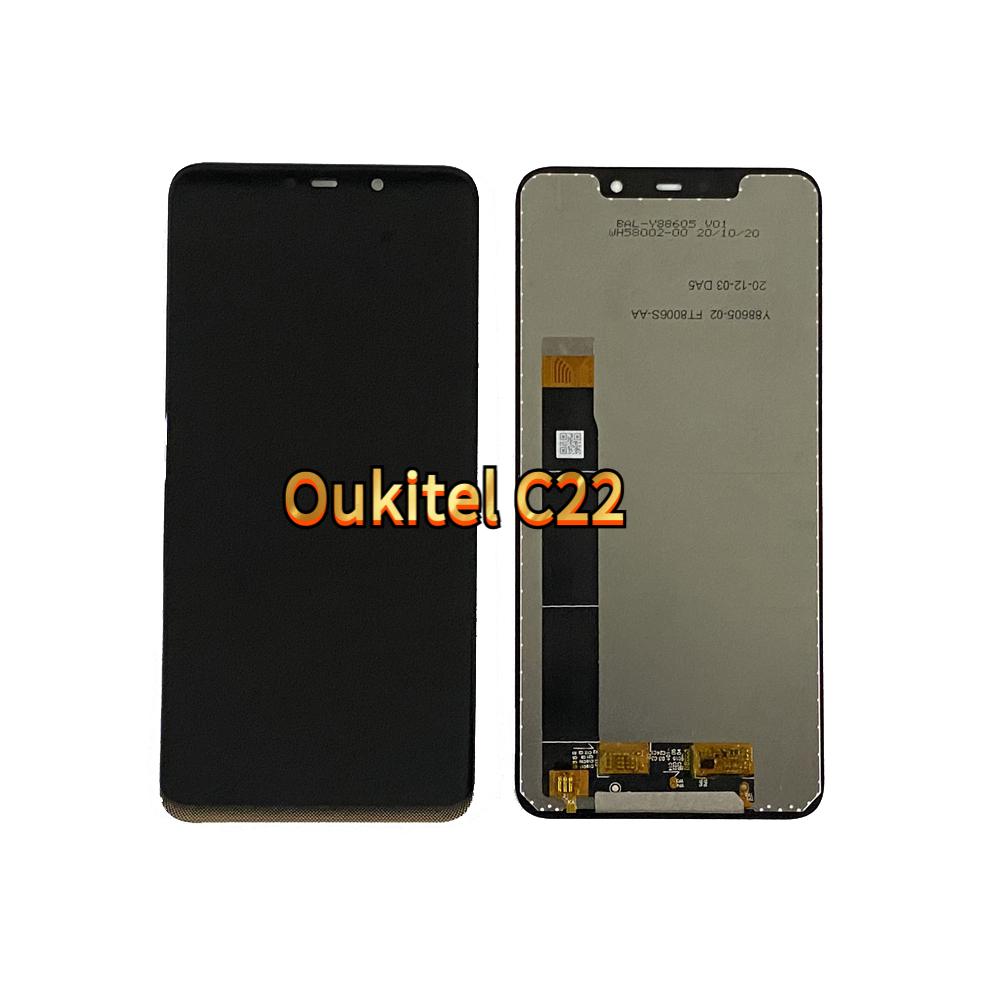 LCD Screen and Digitizer Full Assembly for Oukitel C22
LCD Screen and Digitizer Full Assembly for Oukitel C22