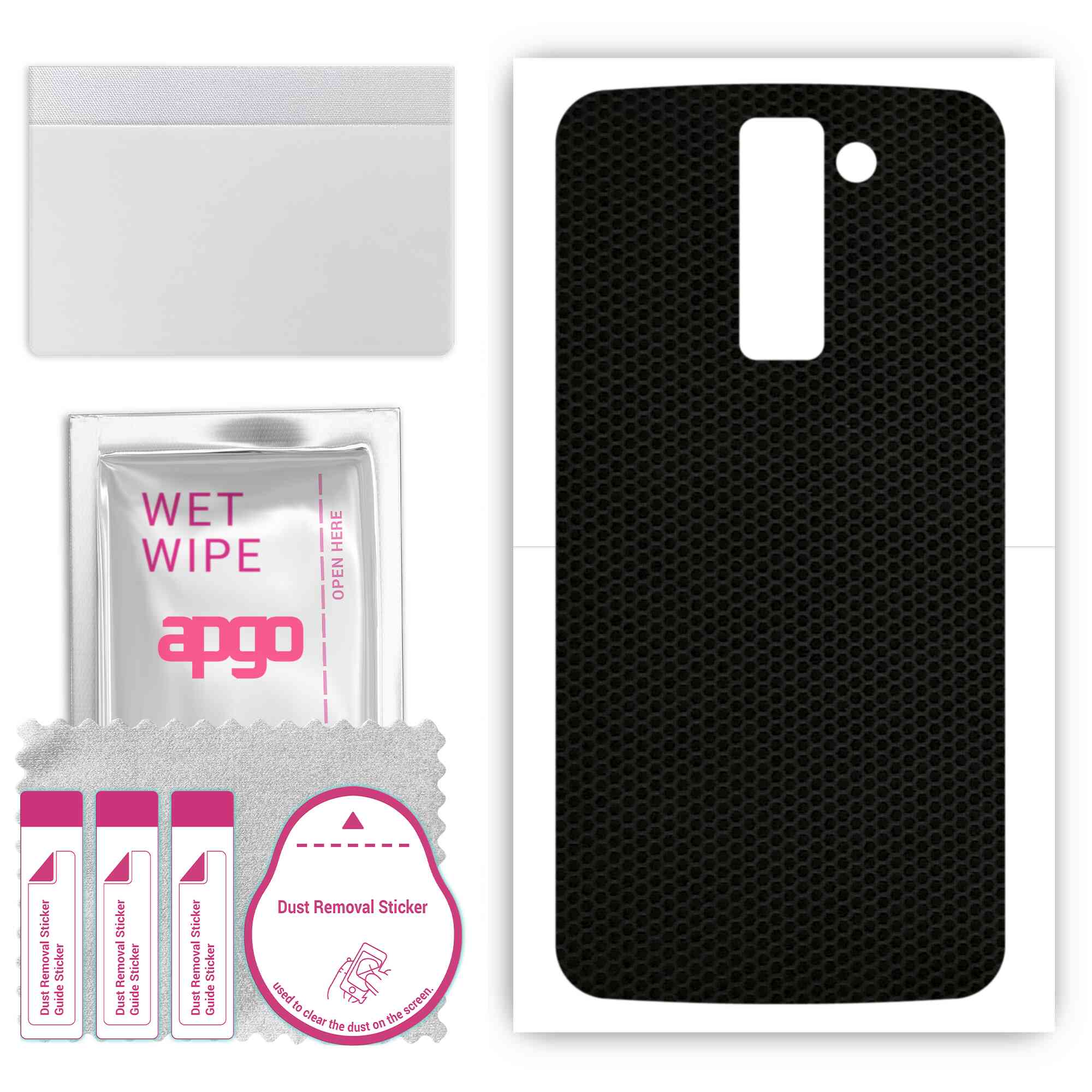 apgo Protective Skin Sticker for the back compatible with LG K10, Wrap Film, Foil, Vinyl - Pattern Matrix
apgo Protective Skin Sticker for the back compatible with LG K10, Wrap Film, Foil, Vinyl - Pattern Matrix