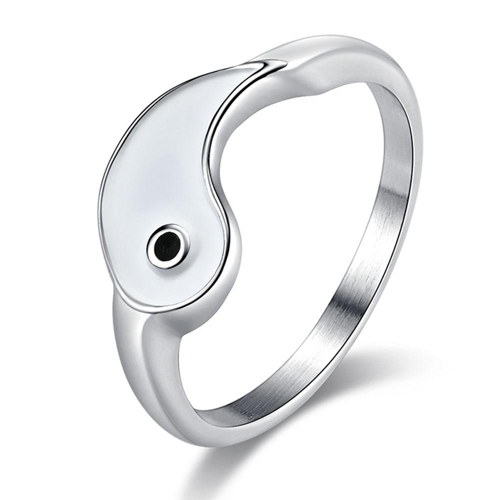 Tai Chi Diagram Yin Yang Fish Titanium Steel Ring Ring Men and Women Separate Combination Stainless Steel Couple Rings 12 білий
Tai Chi Diagram Yin Yang Fish Titanium Steel Ring Ring Men and Women Separate Combination Stainless Steel Couple Rings 12 білий