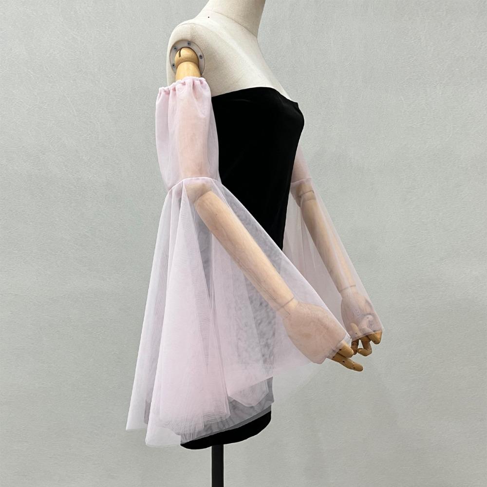 Sunscreen Detachable Sleeves Tulle Material Sheer Bridal Gloves Wedding Party світло-рожевий колір
Sunscreen Detachable Sleeves Tulle Material Sheer Bridal Gloves Wedding Party світло-рожевий колір