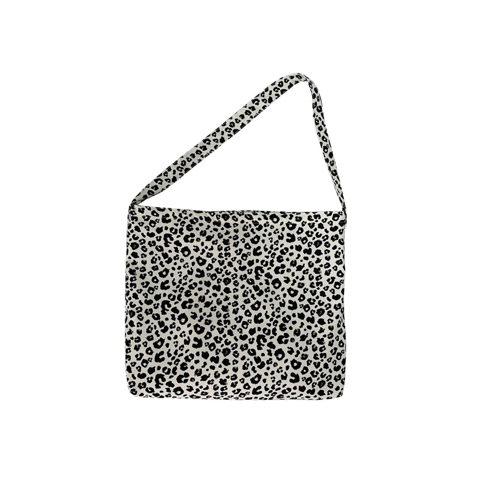 Niliv Leopard Print Tote Bag for Women, Large Capacity, Floral Canvas Tote, Lightweight, White
Niliv Leopard Print Tote Bag for Women, Large Capacity, Floral Canvas Tote, Lightweight, White