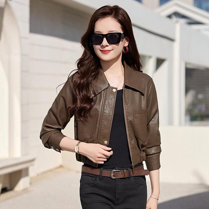 2025 Retro Fashion PU Leather Women s Jacket (WA2511) - Spring & Autumn Collection M (85-105 Jin)
2025 Retro Fashion PU Leather Women s Jacket (WA2511) - Spring & Autumn Collection M (85-105 Jin)
