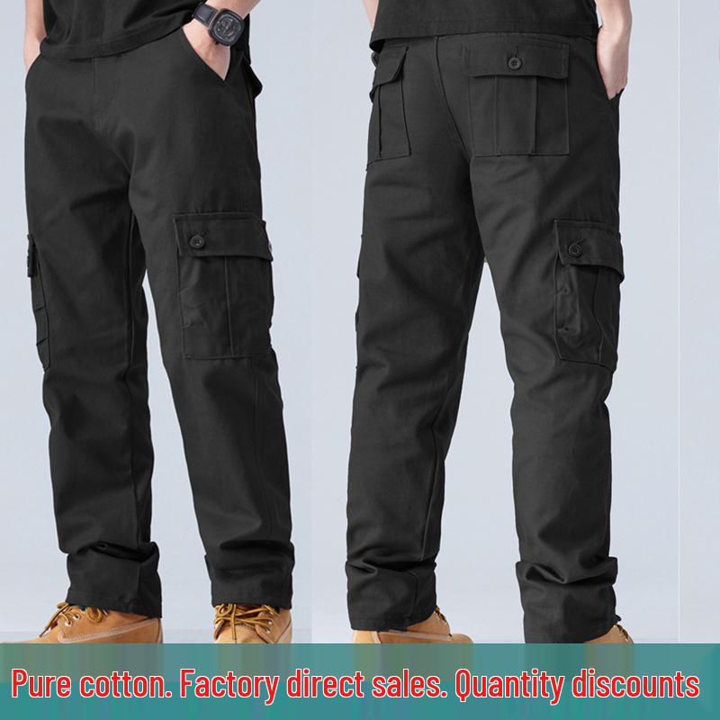 Men s Straight-Leg Pure Cotton Multi-Pocket Work Pants 38 чёрный
Men s Straight-Leg Pure Cotton Multi-Pocket Work Pants 38 чёрный