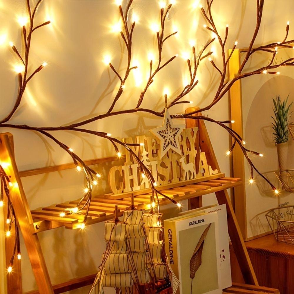 96 LEDs Willow Vine Lights 8 Modes Tree Branch Lights Birch Tree Tree String Light Party
96 LEDs Willow Vine Lights 8 Modes Tree Branch Lights Birch Tree Tree String Light Party