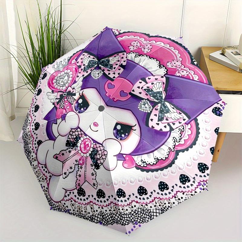 My Melody , Kawaii Automatic Folding Umbrella Simple 8 Rib Design, Bright Cartoon Pattern, Durable Iron Frame, Suitable For Travel, Outdoo
My Melody , Kawaii Automatic Folding Umbrella Simple 8 Rib Design, Bright Cartoon Pattern, Durable Iron Frame, Suitable For Travel, Outdoo