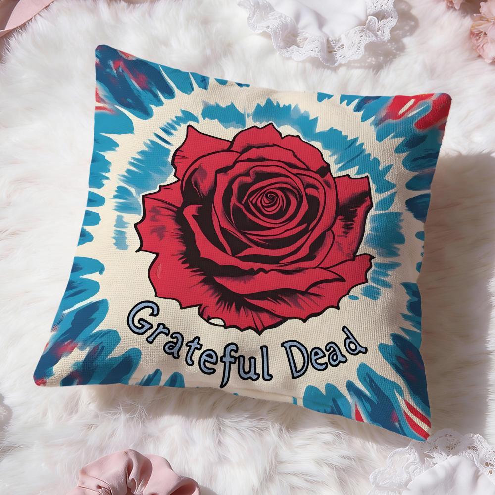 Band G-Grateful D-Dead Cushion Cover Premium Comfort Reversible Pillow Cove -Two in One Design for Any Room & Car Interior 30cmx30cm
Band G-Grateful D-Dead Cushion Cover Premium Comfort Reversible Pillow Cove -Two in One Design for Any Room & Car Interior 30cmx30cm