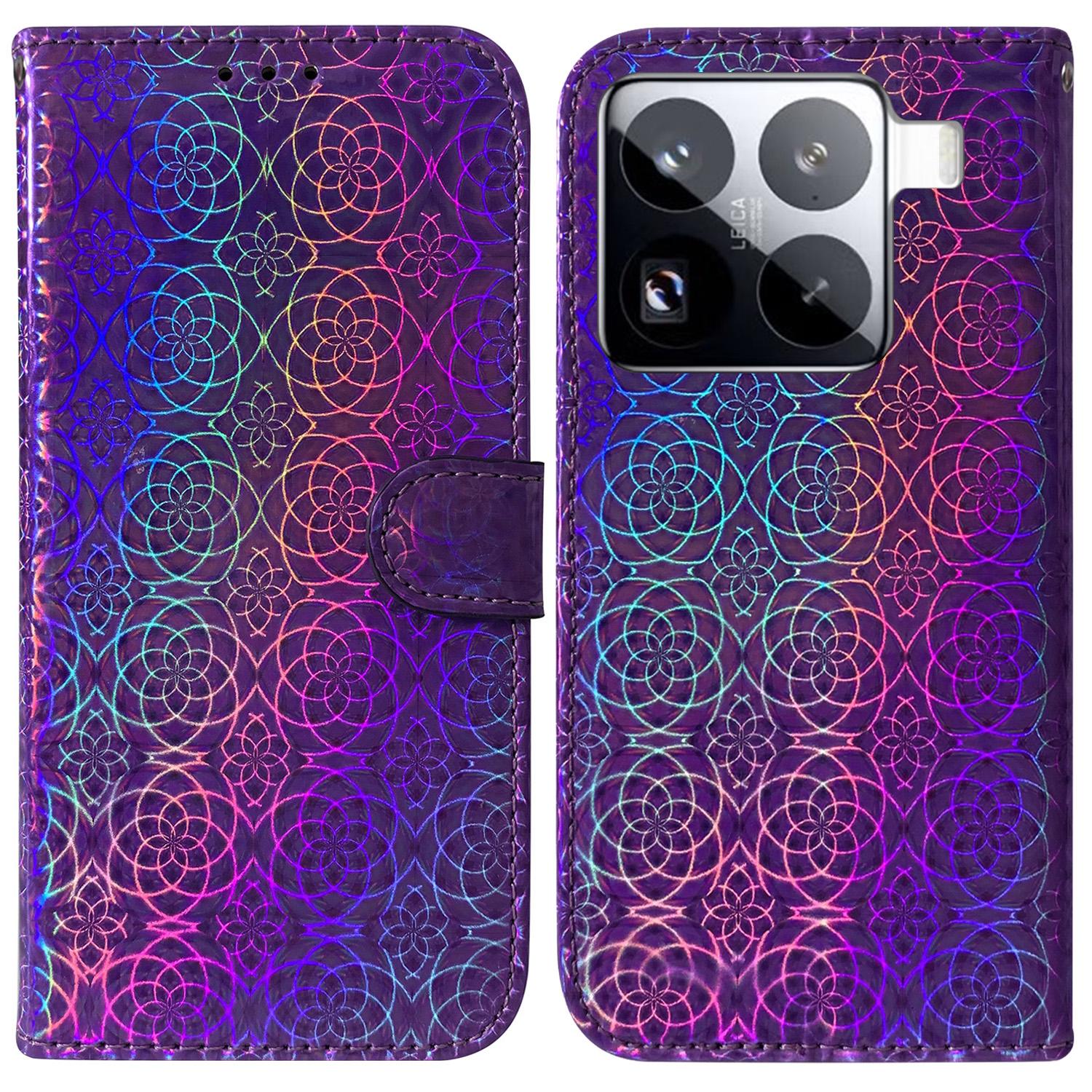 For Xiaomi 15 Pro Stand Case Dazzling Flower Leather Phone Cover Purple
For Xiaomi 15 Pro Stand Case Dazzling Flower Leather Phone Cover Purple