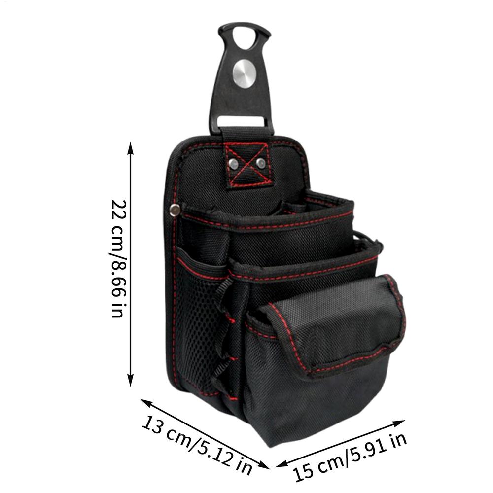 Waist Tool Bag Utility Belt Tool Holder Bag Waterproof Heavy-Duty Adjustable Fanny Pack For Construction Garden Repair чорний
Waist Tool Bag Utility Belt Tool Holder Bag Waterproof Heavy-Duty Adjustable Fanny Pack For Construction Garden Repair чорний