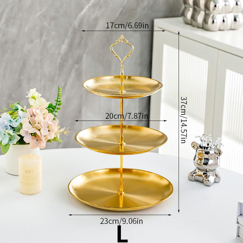UOSU 3-Tier Stainless Steel Serving Stand
UOSU 3-Tier Stainless Steel Serving Stand