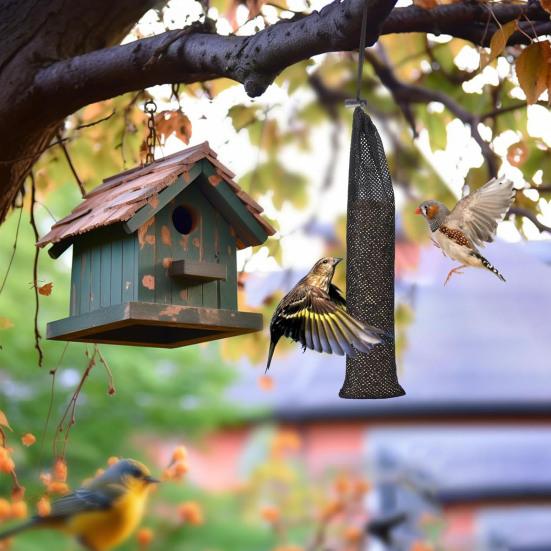 Годівниця для шкарпеток для вівсянок для підвішування на вулиці, мішечки для годівлі насінням чортополоху, інструменти для подачі корму для птахів для саду, двору, годування диких вівсянок 2pcs чорний
Годівниця для шкарпеток для вівсянок для підвішування на вулиці, мішечки для годівлі насінням чортополоху, інструменти для подачі корму для птахів для саду, двору, годування диких вівсянок 2pcs чорний