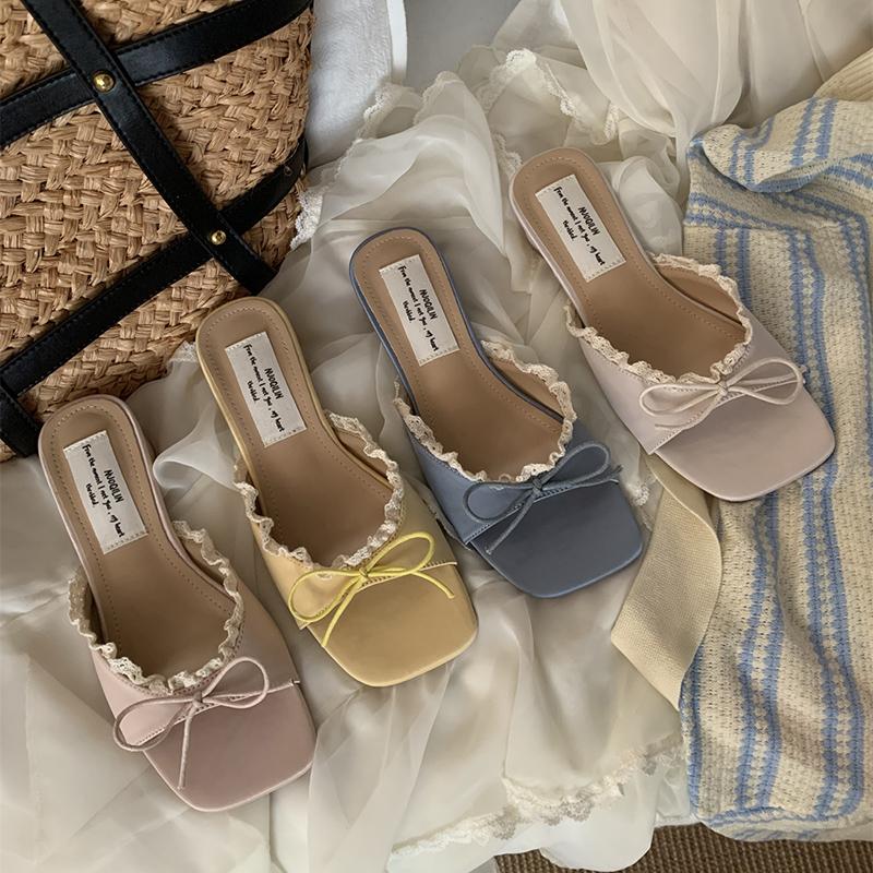 Summer Low Heel Women Slippers Concise Open Toe Party Dress Slides Ladies Outdoor Street Style Sandalias 35 жёлтый
Summer Low Heel Women Slippers Concise Open Toe Party Dress Slides Ladies Outdoor Street Style Sandalias 35 жёлтый