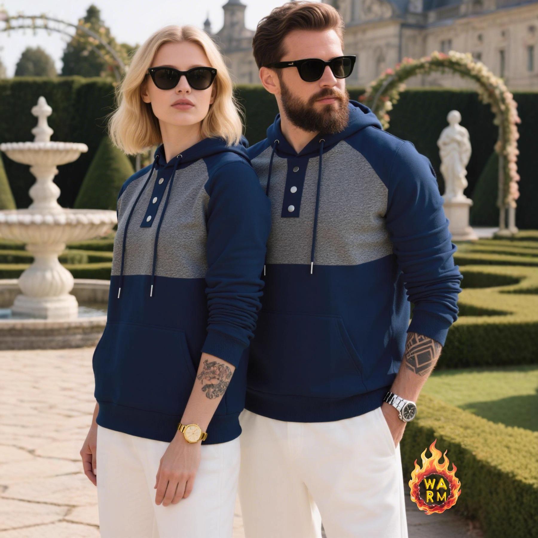Couple Hoodie for Women Men Casual Sweater Hoodies Double Color Long Sleeve Loose Sweatshirts Hooded Pullover Casual Tops With Pocket XL темно-синього кольору
Couple Hoodie for Women Men Casual Sweater Hoodies Double Color Long Sleeve Loose Sweatshirts Hooded Pullover Casual Tops With Pocket XL темно-синього кольору