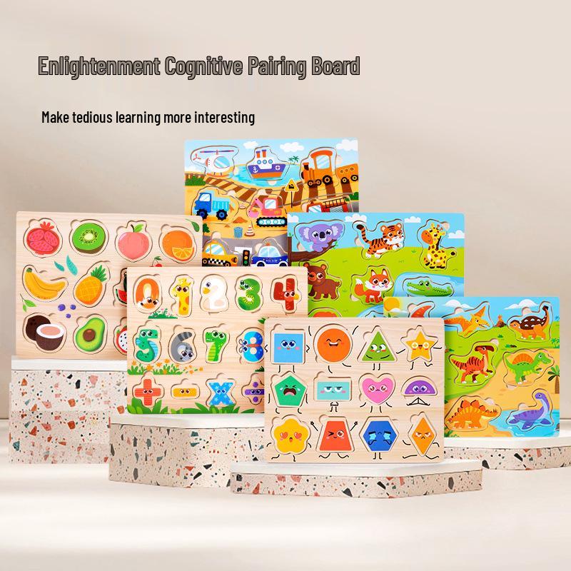 Cross-Border Kids Wooden Educational Puzzle Toy: Transportation, Fruit, Numbers & Animals
Cross-Border Kids Wooden Educational Puzzle Toy: Transportation, Fruit, Numbers & Animals