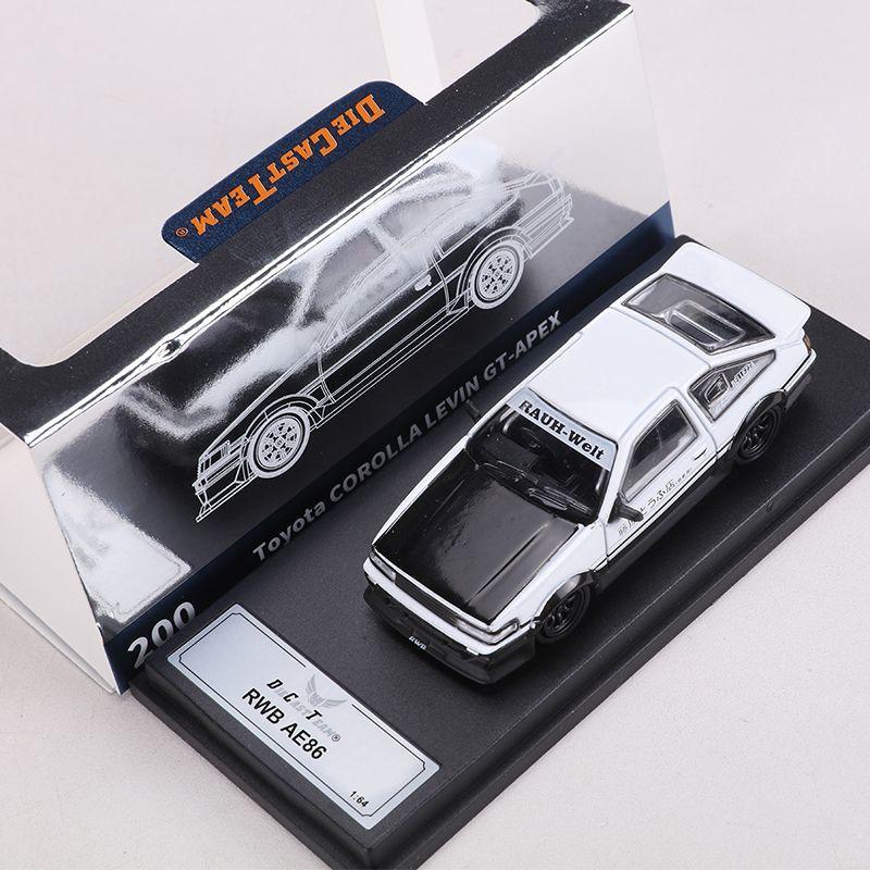 DCT 1:64 Toyota AE86 Ширококузовна Модифікована Версія Колекція Моделей Автомобілів Високоякісна Симульована Лита Під Тиском Автомодель зі Сплаву білий
DCT 1:64 Toyota AE86 Ширококузовна Модифікована Версія Колекція Моделей Автомобілів Високоякісна Симульована Лита Під Тиском Автомодель зі Сплаву білий
