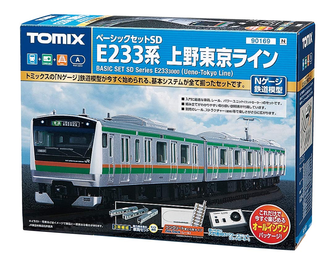 Базовый набор TOMIX N Gauge SD E233 Series Ueno Tokyo Line 90169 для модели железной дороги. Вводный набор
Базовый набор TOMIX N Gauge SD E233 Series Ueno Tokyo Line 90169 для модели железной дороги. Вводный набор