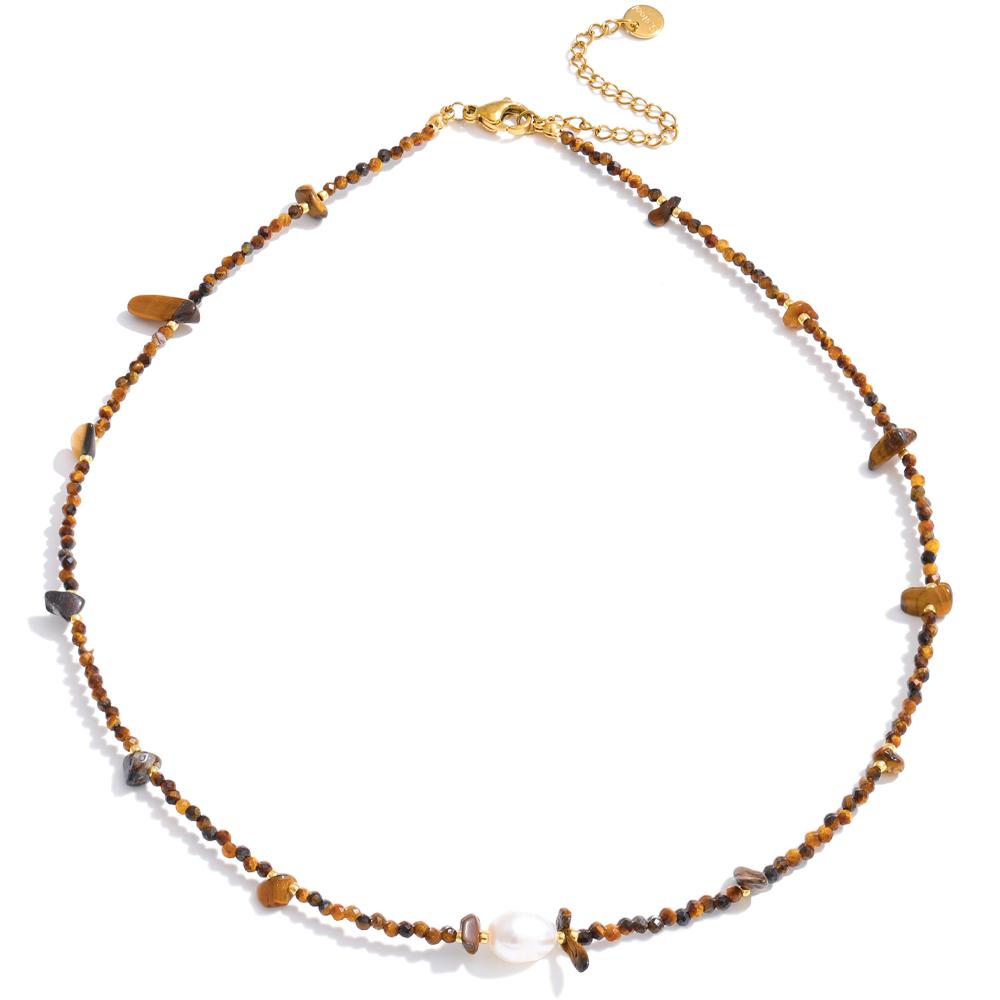 Yhpup Stainless Steel Handmade Beads Chain Necklace for Women Natural Pearl Tiger Green Aventurine Stone Summer Trendy Jewelry
Yhpup Stainless Steel Handmade Beads Chain Necklace for Women Natural Pearl Tiger Green Aventurine Stone Summer Trendy Jewelry