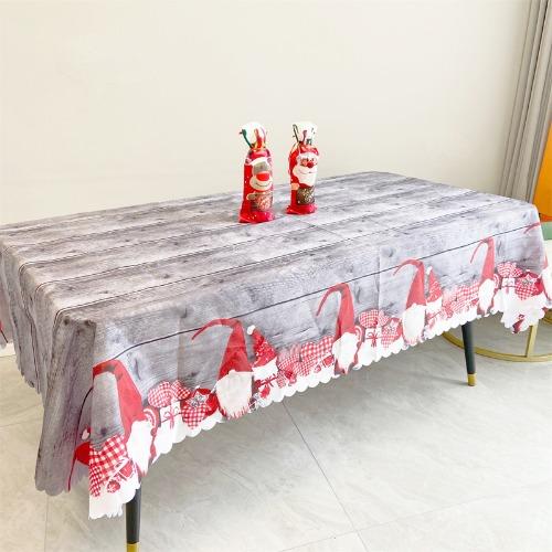 Уникальный чехол для скатерти с принтом для рождественского декора с куклами Санта-Клауса, эльфа и гнома
Уникальный чехол для скатерти с принтом для рождественского декора с куклами Санта-Клауса, эльфа и гнома
