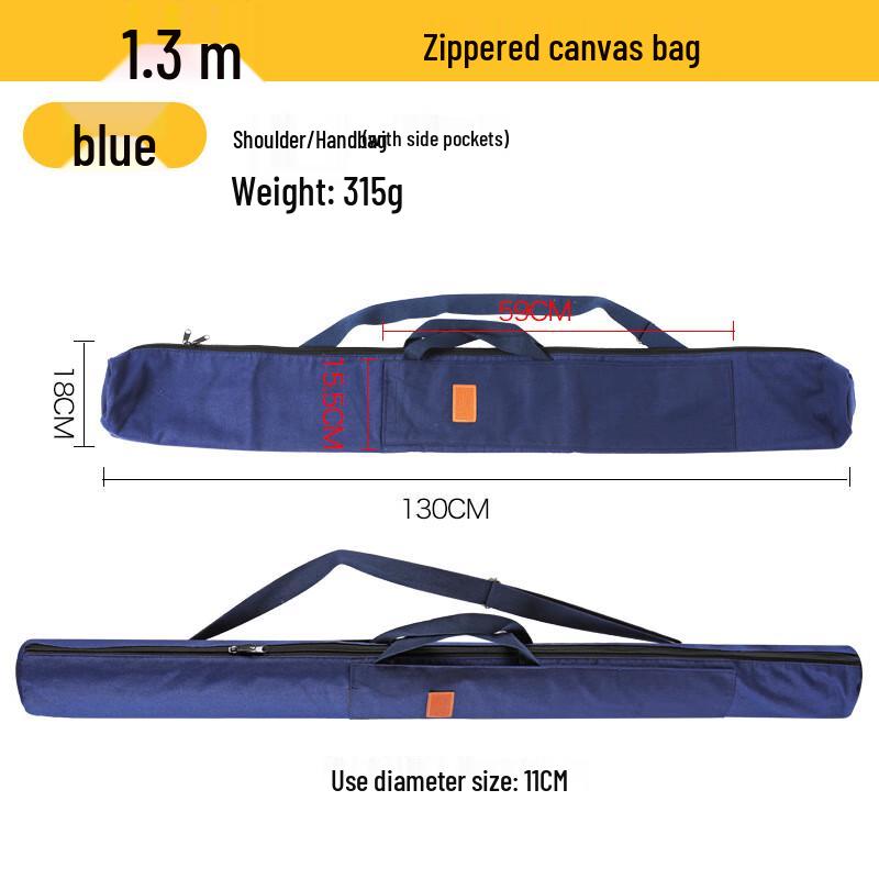 ADVANCE Fishing Rod & Umbrella Storage Bag 1.3m
ADVANCE Fishing Rod & Umbrella Storage Bag 1.3m