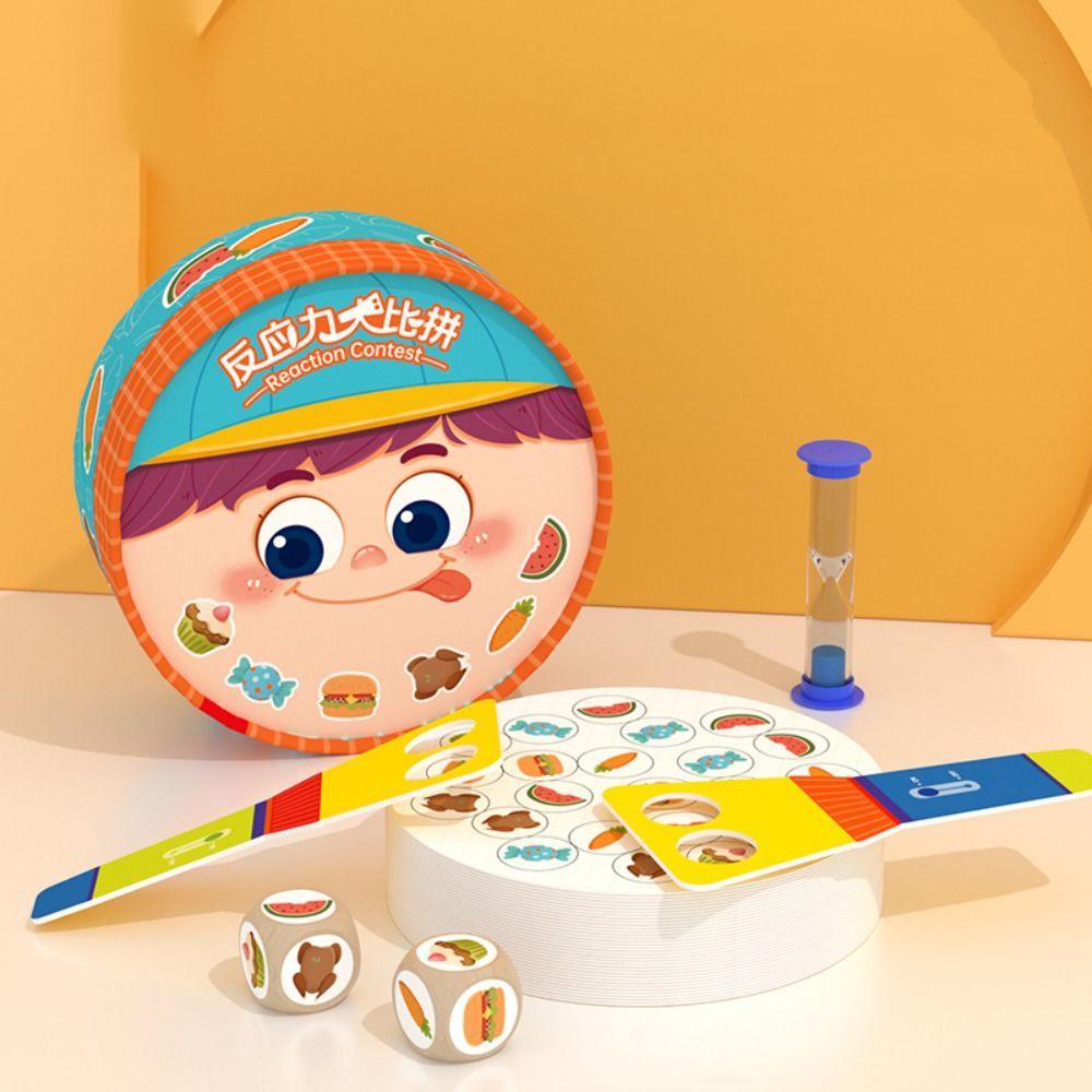 Early Education Cognitive Memory Game Interactive Educational Board Games Reaction Training 1set
Early Education Cognitive Memory Game Interactive Educational Board Games Reaction Training 1set