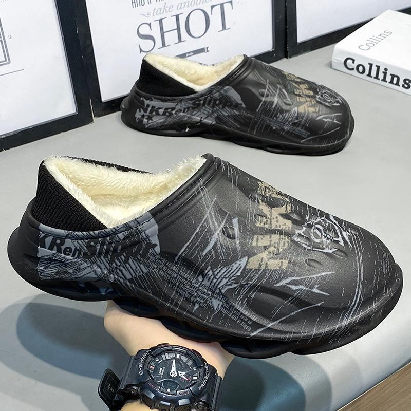 Мужские хлопковые тапочки с закрытым носком 2025 года - Домашние, Теплые, Толстоподошвенные для осени/зимы 38-39 чёрный
Мужские хлопковые тапочки с закрытым носком 2025 года - Домашние, Теплые, Толстоподошвенные для осени/зимы 38-39 чёрный