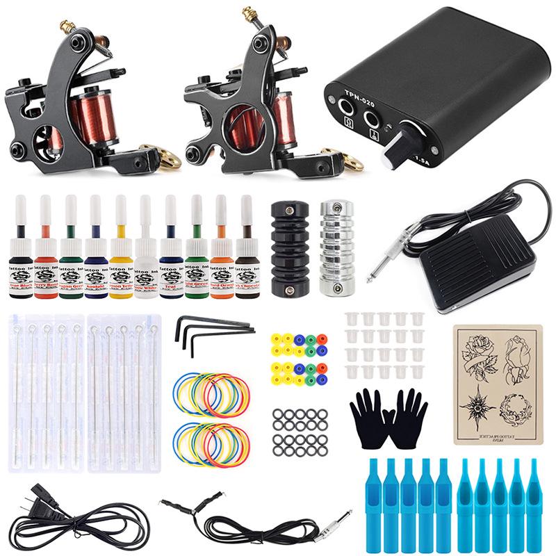 Black Devil Dual Tattoo Machine Kit - Exclusive Cross-Border Tattoo Supplies Black Devil Dual Machine Tattoo Kit
Black Devil Dual Tattoo Machine Kit - Exclusive Cross-Border Tattoo Supplies Black Devil Dual Machine Tattoo Kit