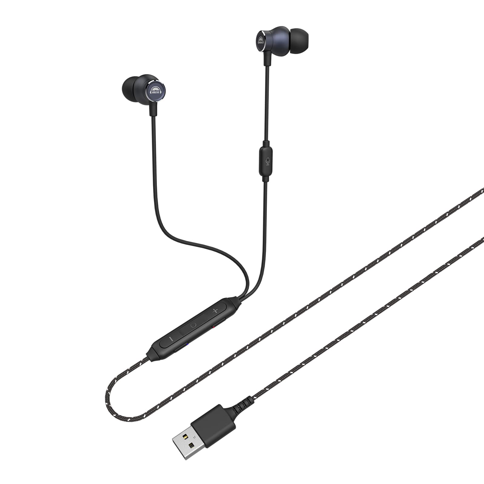 Проводные наушники okcsc GB50, USB-гарнитура, вставные, с функцией отключения микрофона, шумоподавлением вызовов ENC, переключаемыми режимами «Музыка/Игра», для удаленной работы,
Проводные наушники okcsc GB50, USB-гарнитура, вставные, с функцией отключения микрофона, шумоподавлением вызовов ENC, переключаемыми режимами «Музыка/Игра», для удаленной работы,