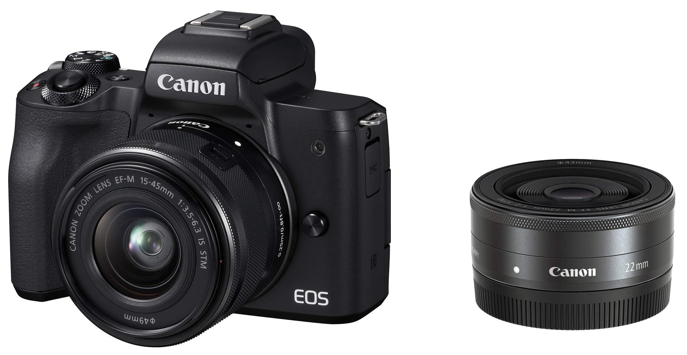 Бездзеркальна фотокамера Canon EOS Kiss M двооб єктивовий комплект чорний однооб єктивовий EOSKISSMBK-WLK чорний
Бездзеркальна фотокамера Canon EOS Kiss M двооб єктивовий комплект чорний однооб єктивовий EOSKISSMBK-WLK чорний