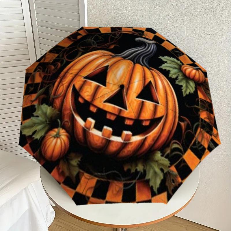 1pc Pumpkin, Halloween Automatic Folding Umbrella - Compact 8-Rib Design,Perfect Gift for Friends & Family yy250926075
1pc Pumpkin, Halloween Automatic Folding Umbrella - Compact 8-Rib Design,Perfect Gift for Friends & Family yy250926075