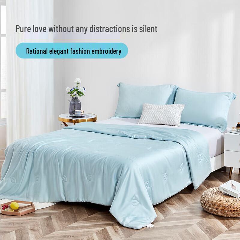 Mengjie Tencel 30% Soybean Fiber Summer Quilt
Mengjie Tencel 30% Soybean Fiber Summer Quilt