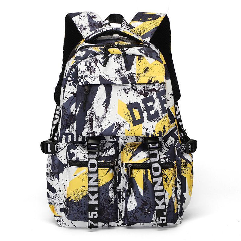Schoolbag American High Street Boys High School Students Trendy Men s Large Capacity Good-looking Backpack Student Doodle Mixed People Yellow
Schoolbag American High Street Boys High School Students Trendy Men s Large Capacity Good-looking Backpack Student Doodle Mixed People Yellow