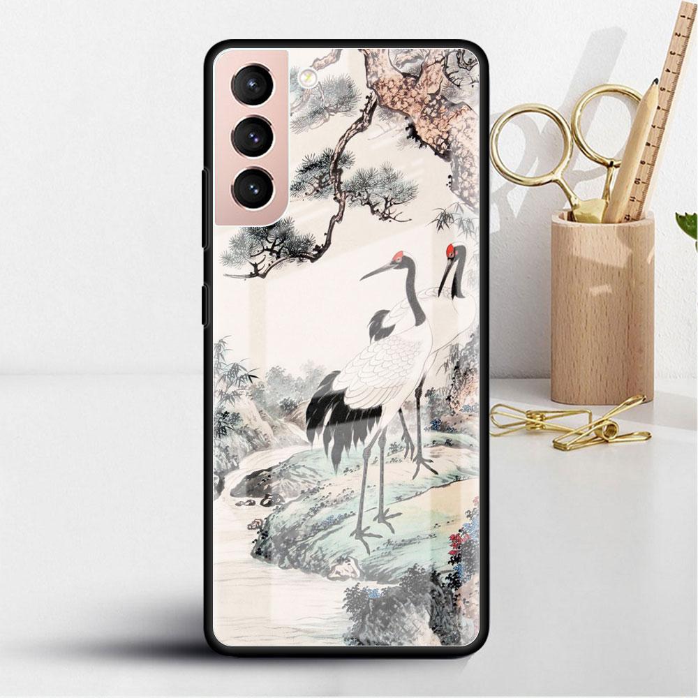 Стеклянный чехол для Samsung Galaxy S22 S20 FE S21 5G S10 S9 Plus Note 10 20 Lite закаленный чехол для телефона Tiger Crane ART Leather
Стеклянный чехол для Samsung Galaxy S22 S20 FE S21 5G S10 S9 Plus Note 10 20 Lite закаленный чехол для телефона Tiger Crane ART Leather