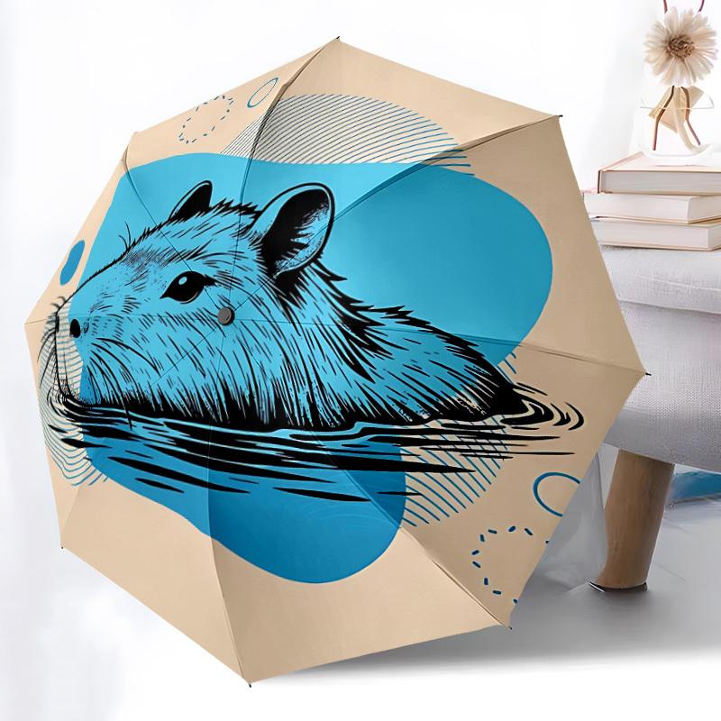 1pc Capybara Automatic Opening/Closing Folding Umbrella with 8 Ribs, Portable Sunshade Umbrella Birthday and Holidays gifts yy250105095
1pc Capybara Automatic Opening/Closing Folding Umbrella with 8 Ribs, Portable Sunshade Umbrella Birthday and Holidays gifts yy250105095