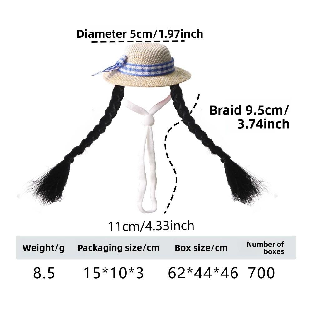 New Straw Knitted Parrot Sun Hat Lightweight Elastic Strap Bird Wig Cap Funny Design Hamster Knitted Hat for Small Pets
New Straw Knitted Parrot Sun Hat Lightweight Elastic Strap Bird Wig Cap Funny Design Hamster Knitted Hat for Small Pets
