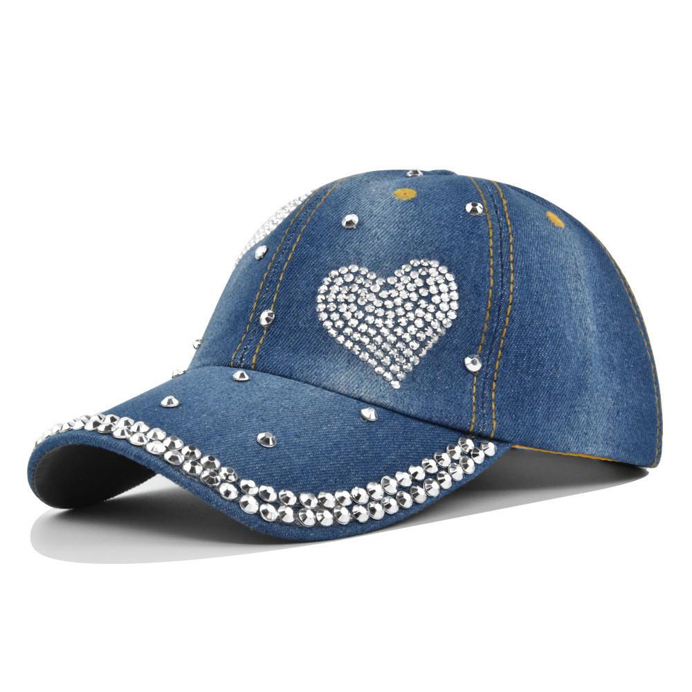 Denim Duck Hat Hip Hop Hat Heart Fivepointed Baseball Hat Alphabet Hat Visor HEART
Denim Duck Hat Hip Hop Hat Heart Fivepointed Baseball Hat Alphabet Hat Visor HEART